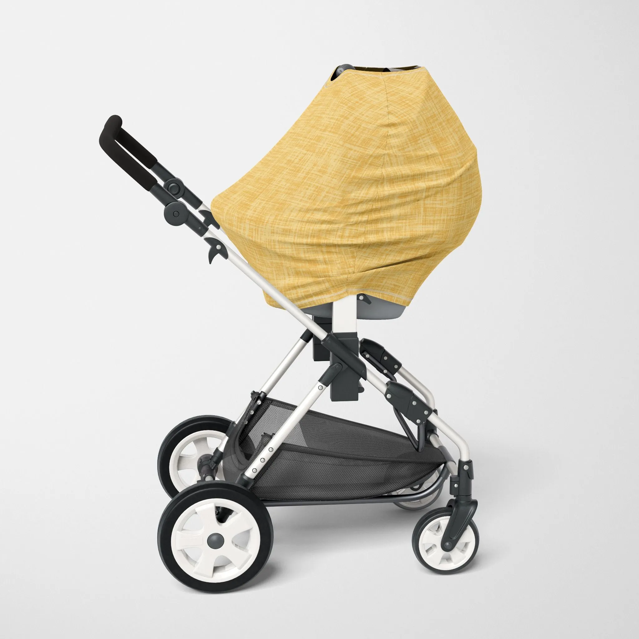 5 in 1 Multi-Use Nursing Mama Cover - Mellow Yellow Linen