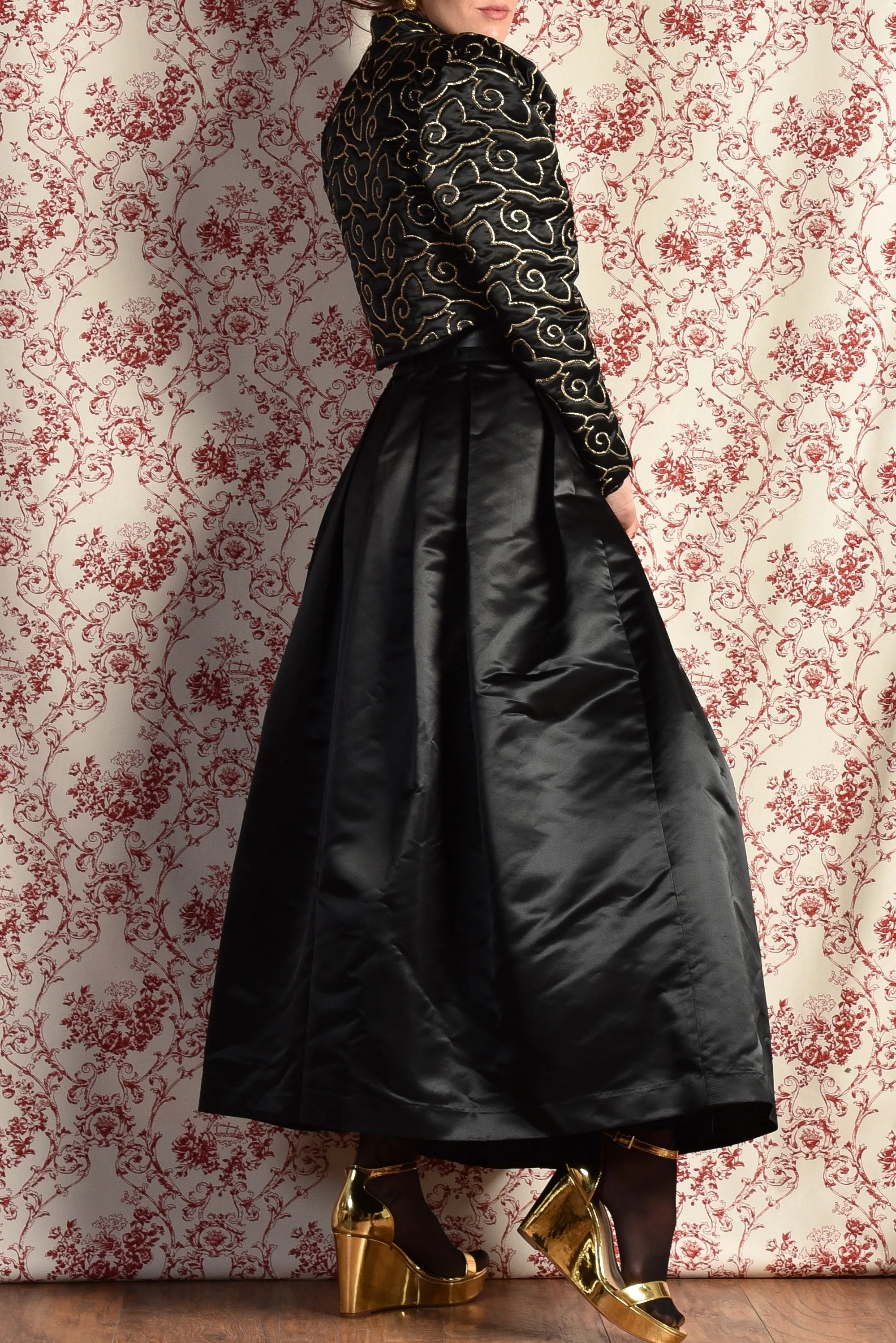 Alessia 1980s Metallic Ensemble