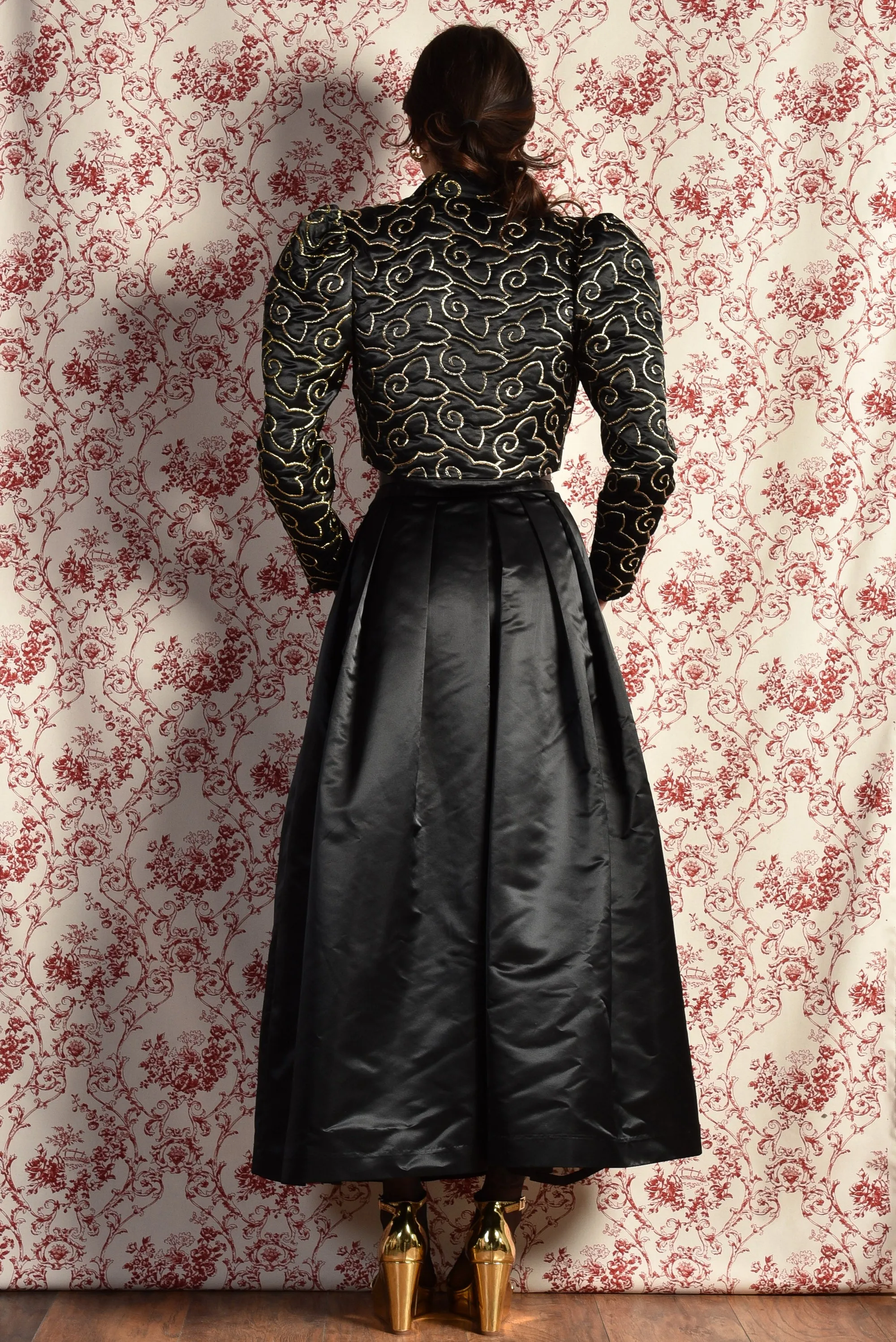Alessia 1980s Metallic Ensemble