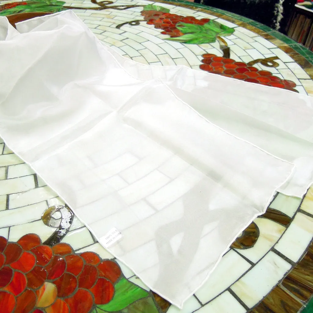 Blank Silk Scarves for Dyeing
