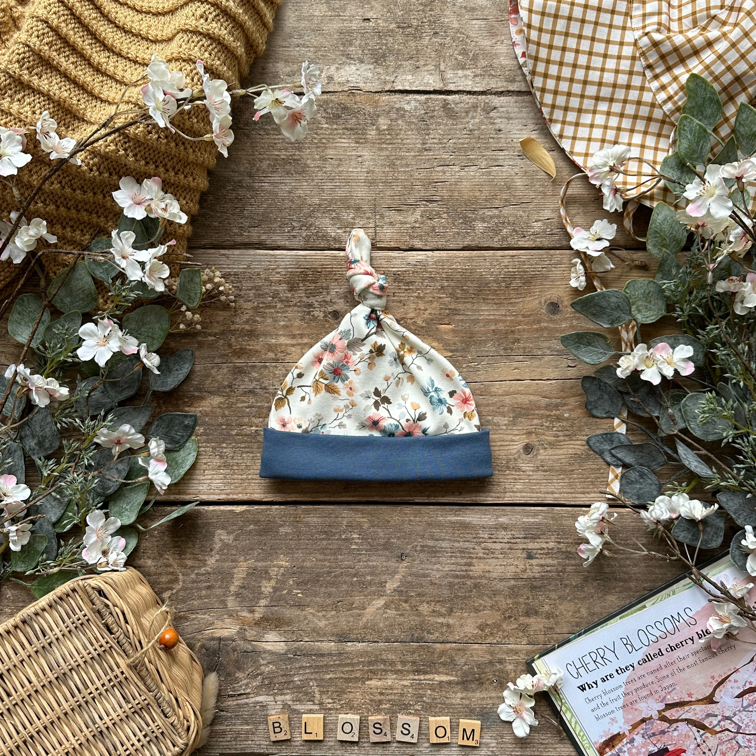 Blossoms Knotted Hats
