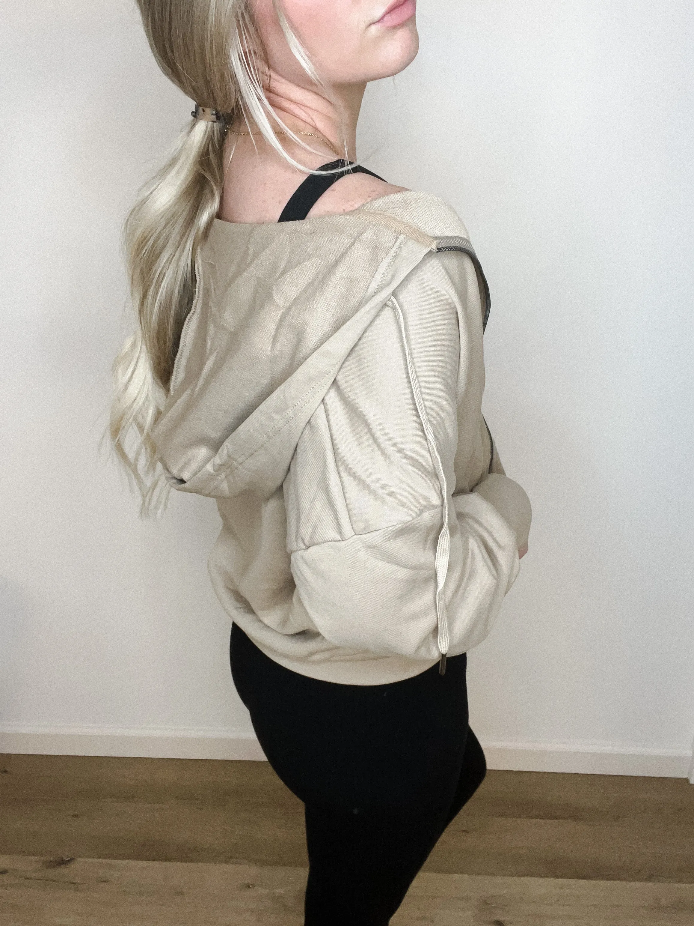 Boxy Taupe Jacket