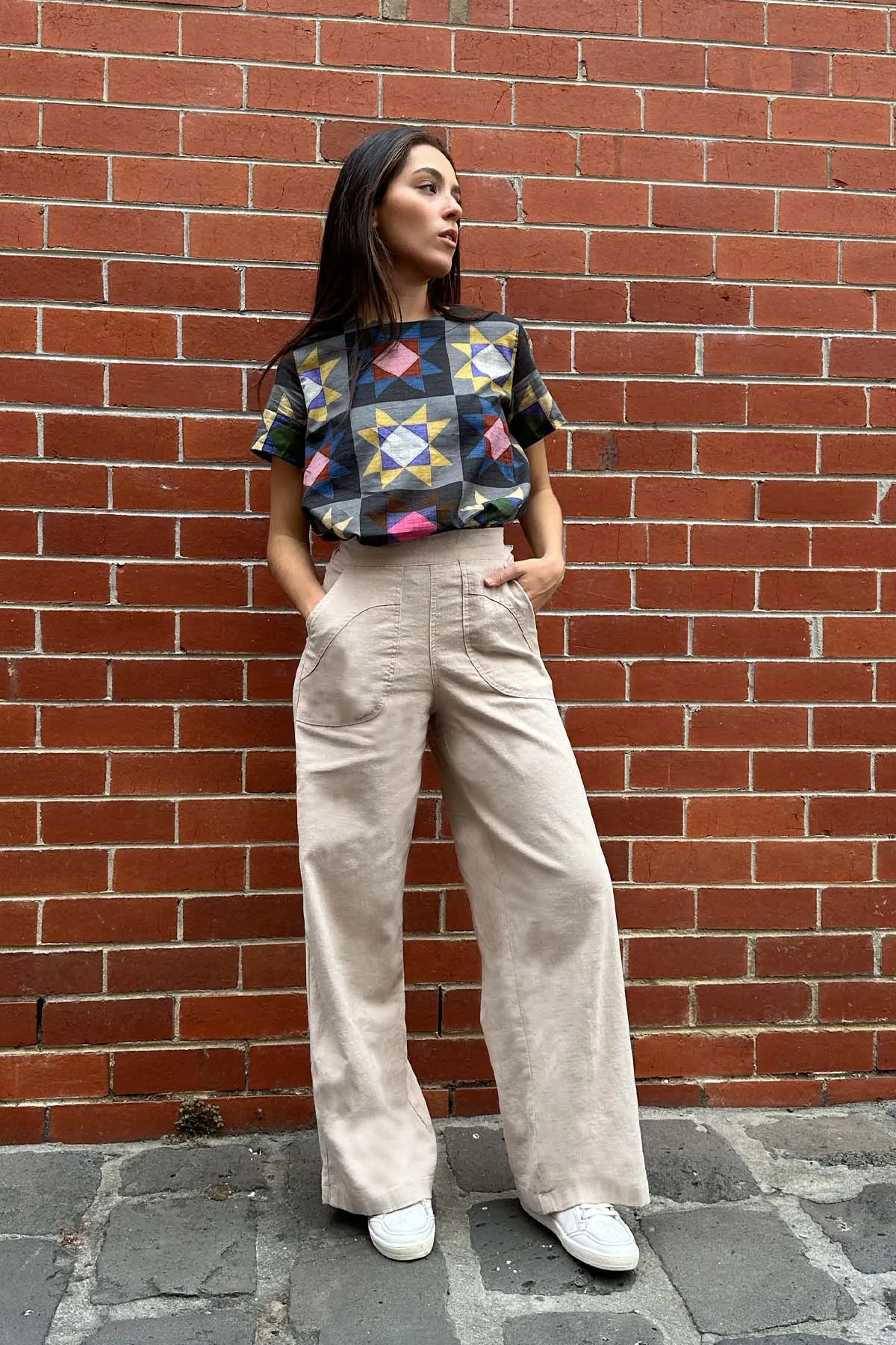 Buchra Top in Cotton