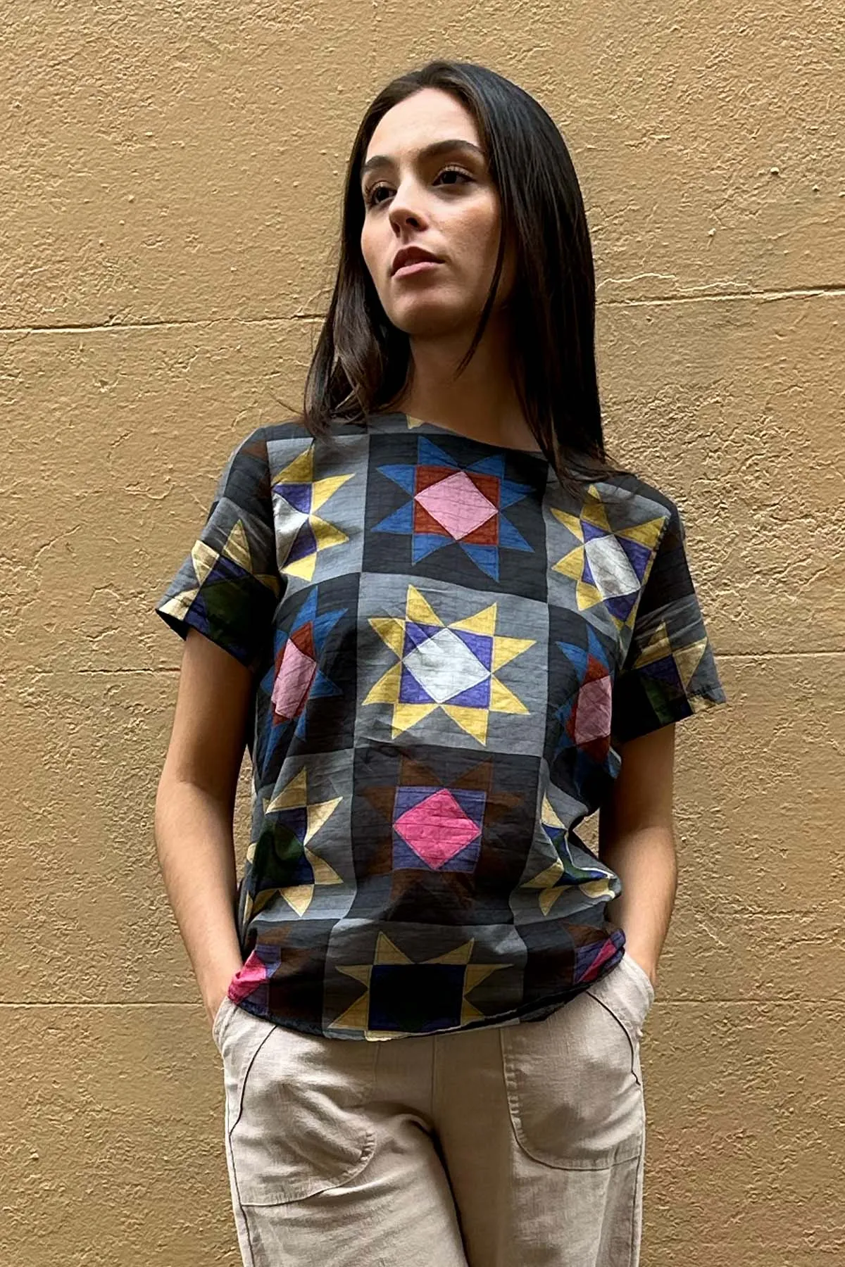 Buchra Top in Cotton
