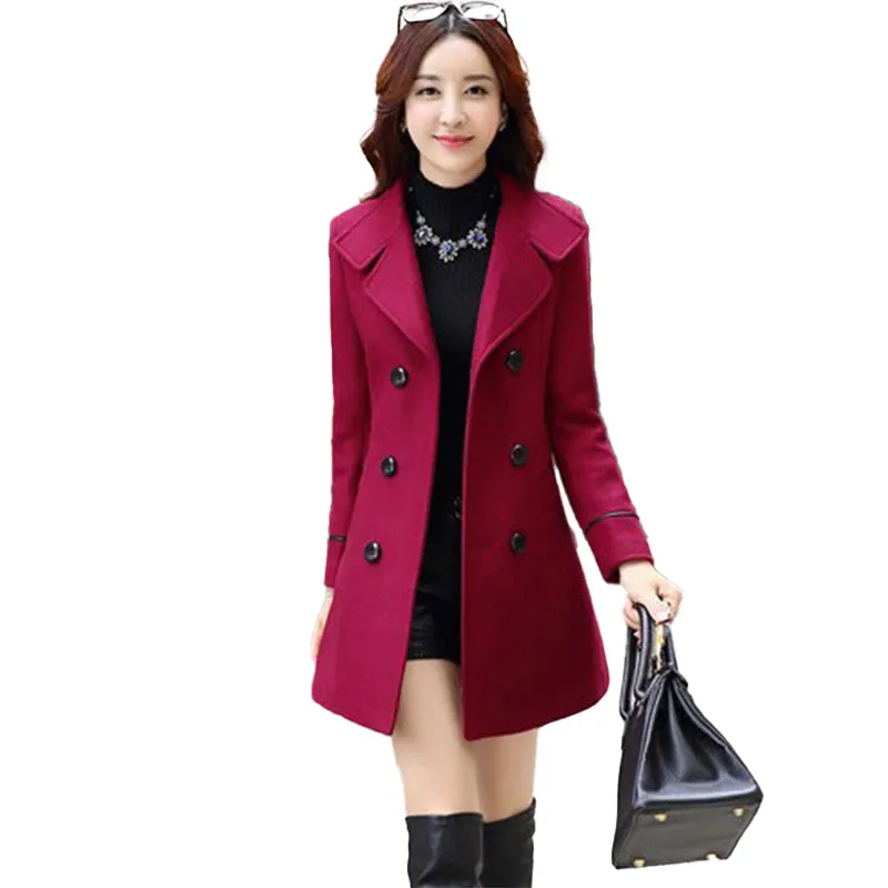Cashmere Long Coat Slim Fit