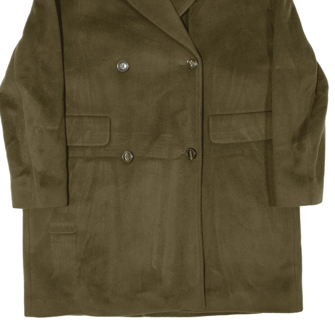 CLOSED Cashmere Overcoat Coat Brown Wool Womens XS