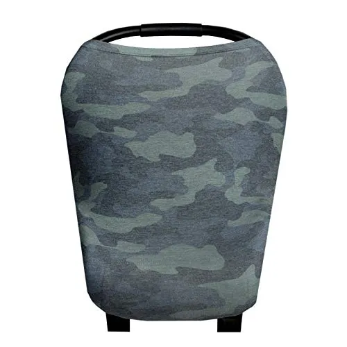 Copper Pearl Baby Car Seat Cover Canopy and Nursing Cover Multi-Use Stretchy 5-In-1 Gift "Hunter"