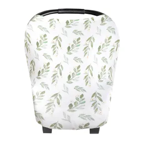 Copper Pearl Knit Car Seat Cover / Fern