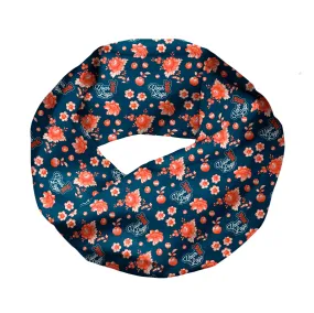 Custom Vintage Blossom 2 Logo Infinity Scarf