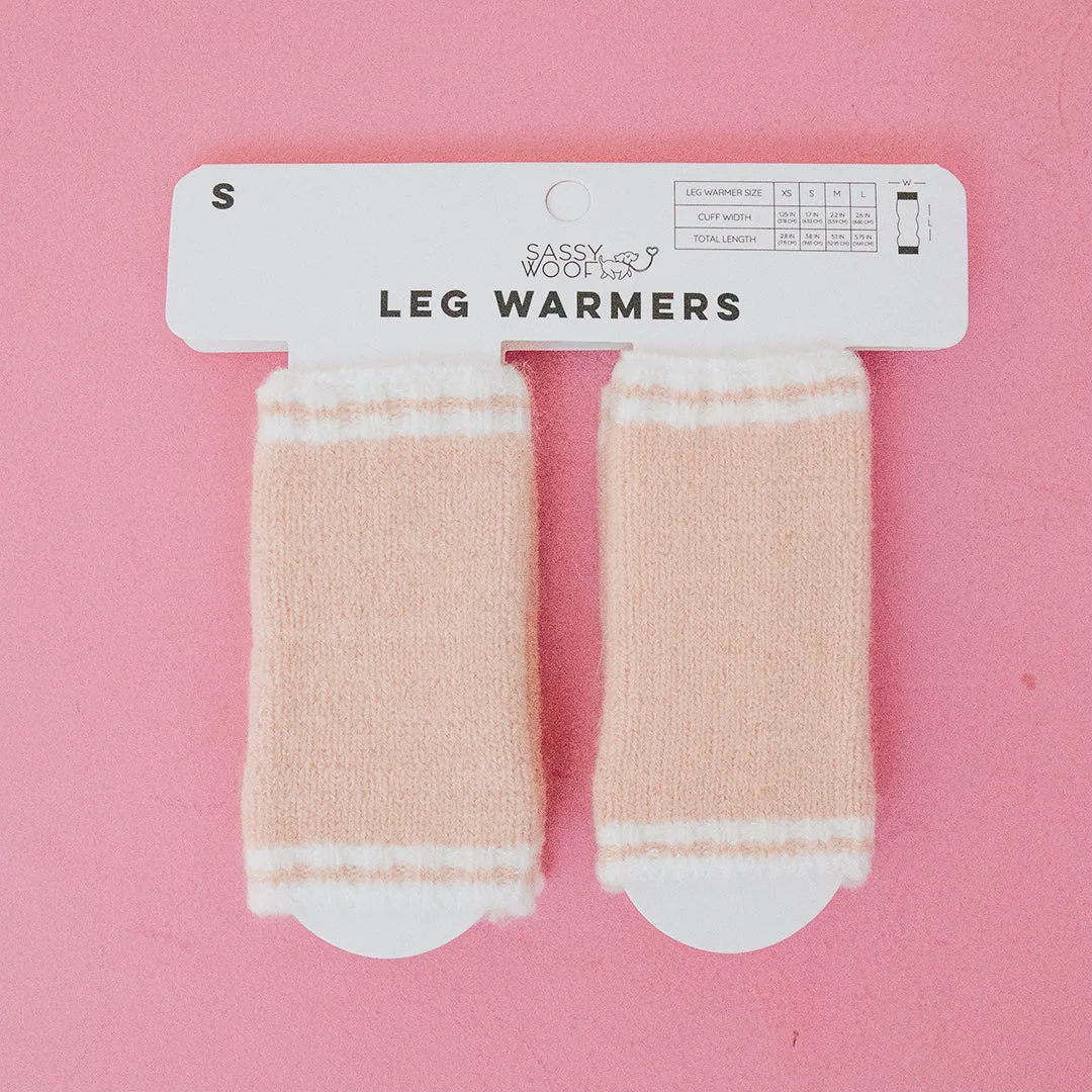Dog Leg Warmers - Pink