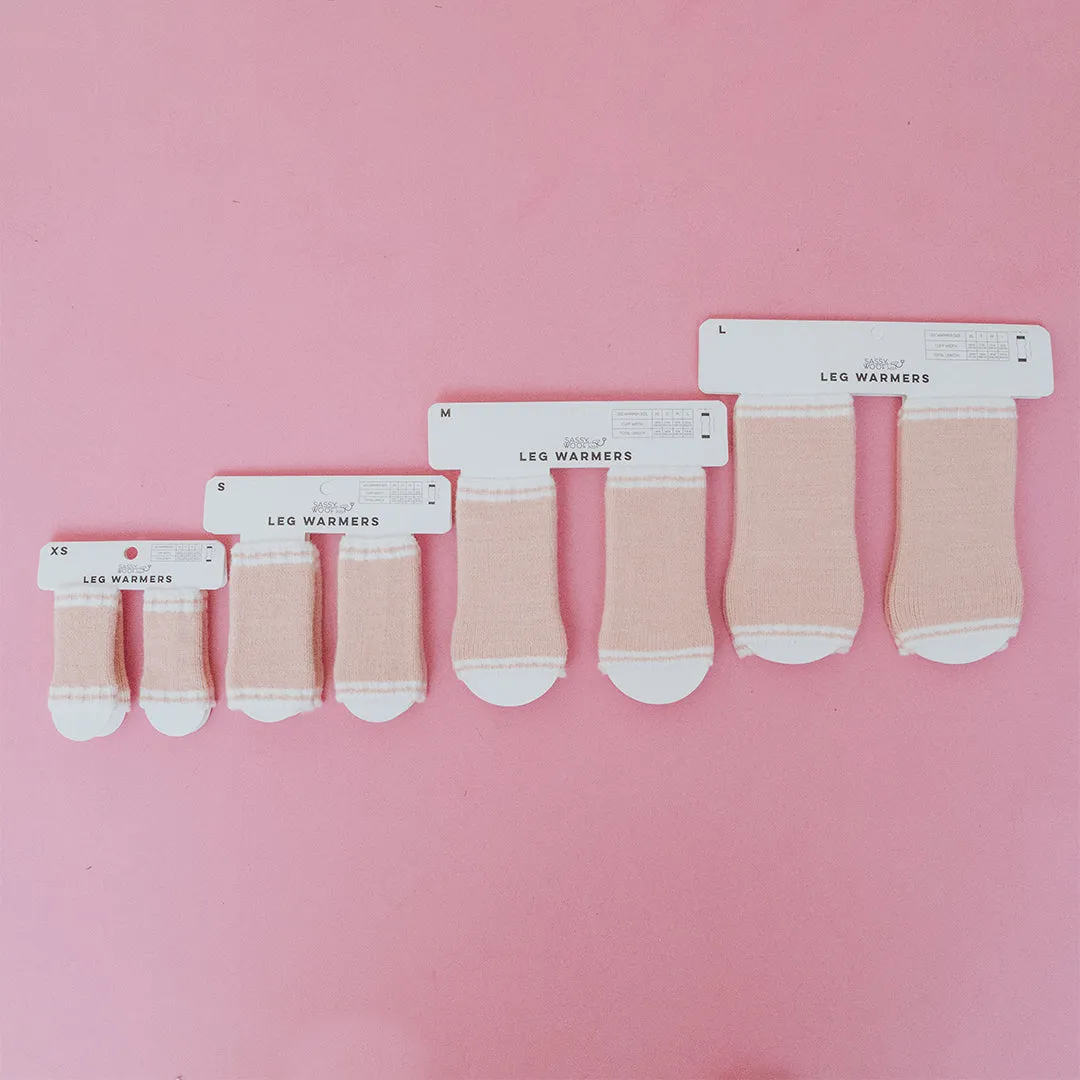 Dog Leg Warmers - Pink