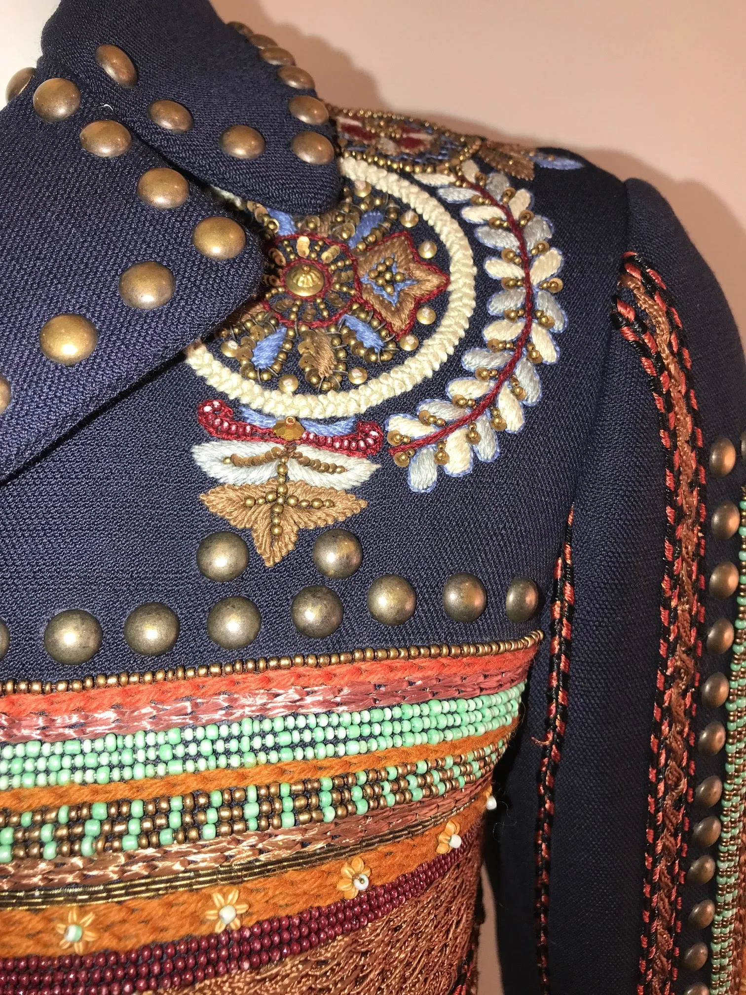 Embellished Cropped Jacket