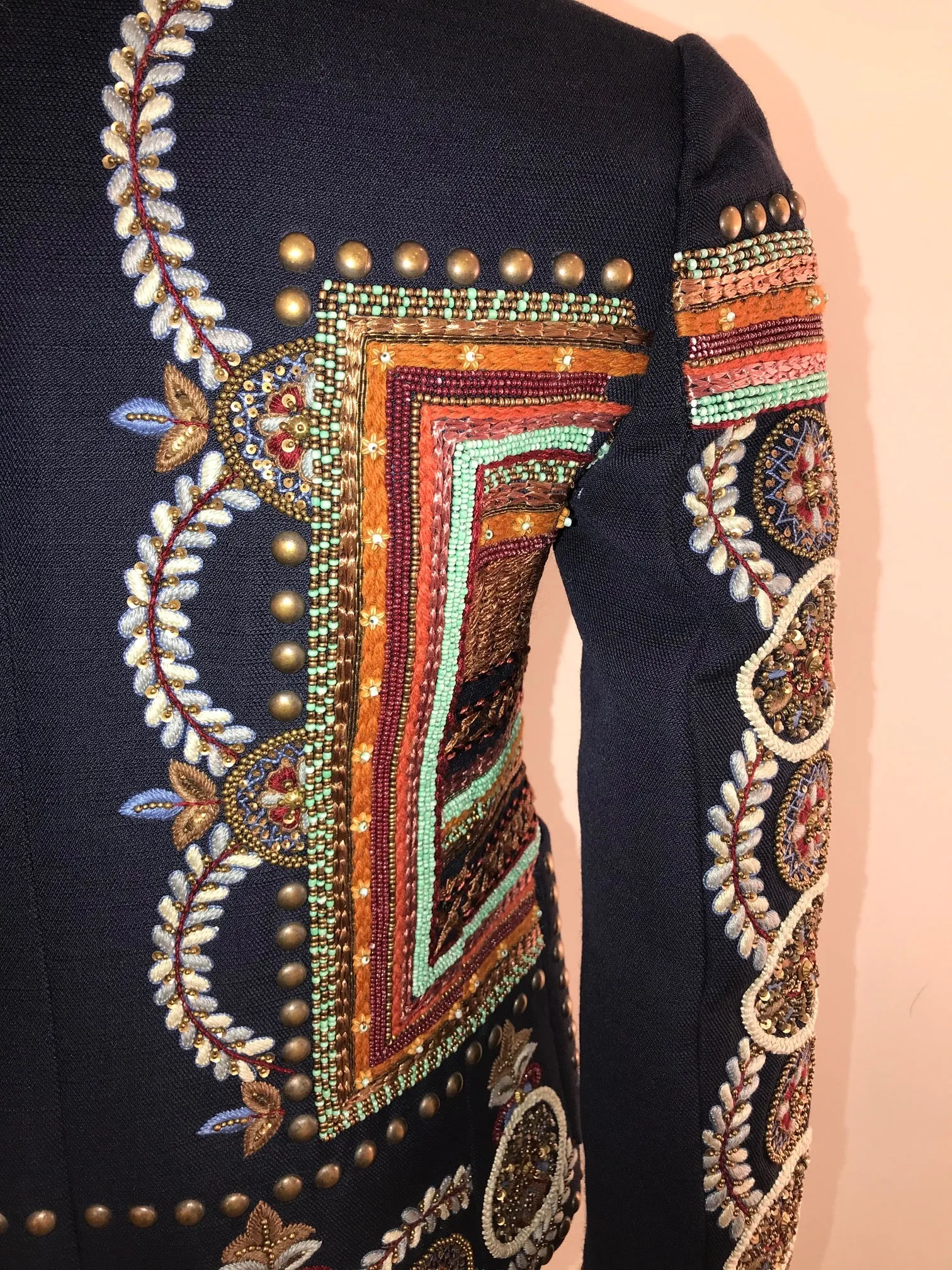 Embellished Cropped Jacket