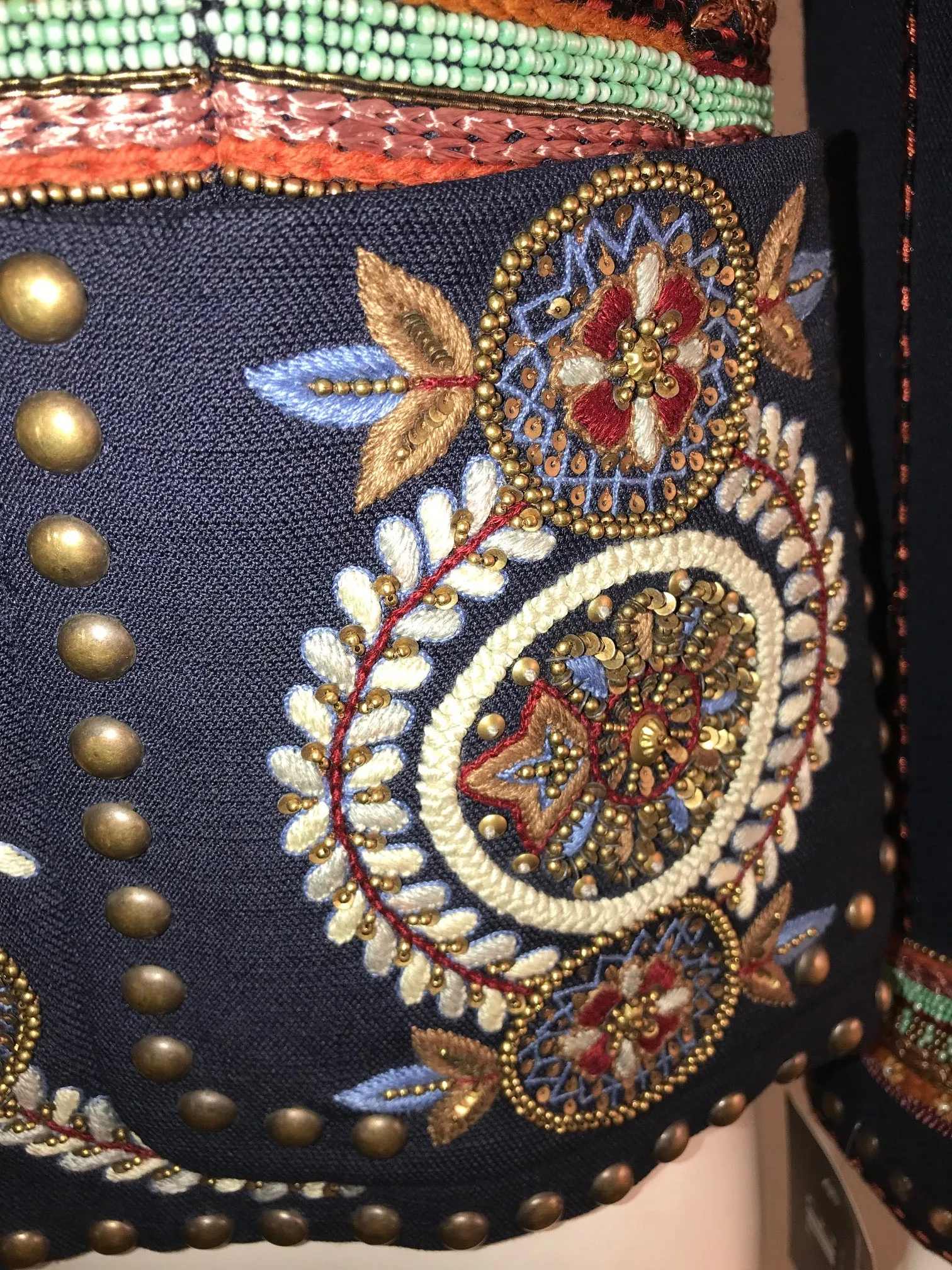 Embellished Cropped Jacket