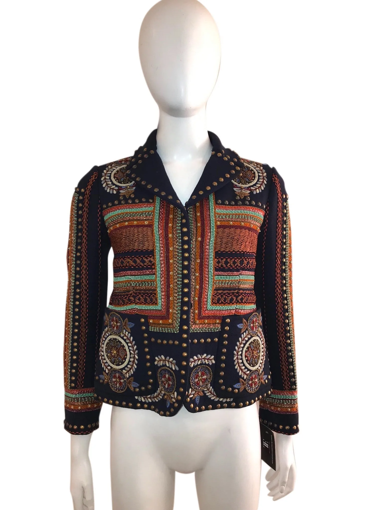 Embellished Cropped Jacket
