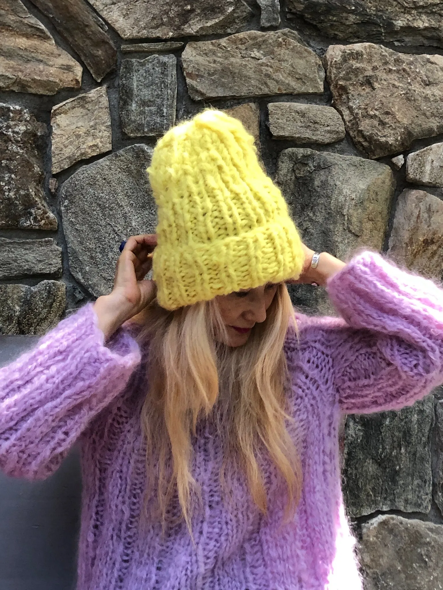 IN STOCK AND READY TO SHIP! - Snow Queen Beanie - Alpaca - SALE