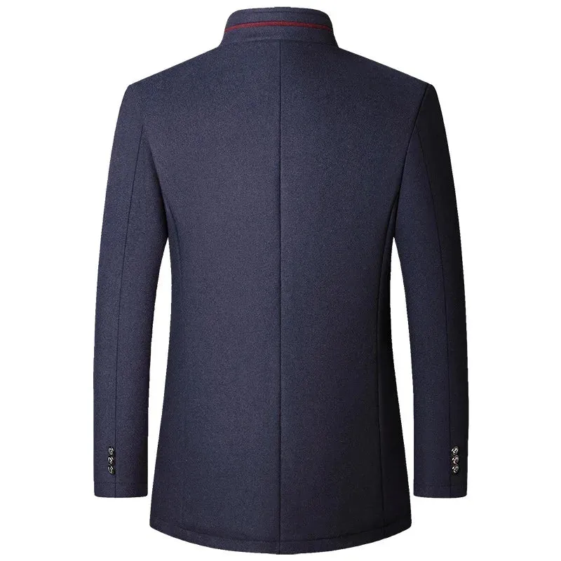 KENT DEVOÎR PRESTIGE WOOL OVERCOAT