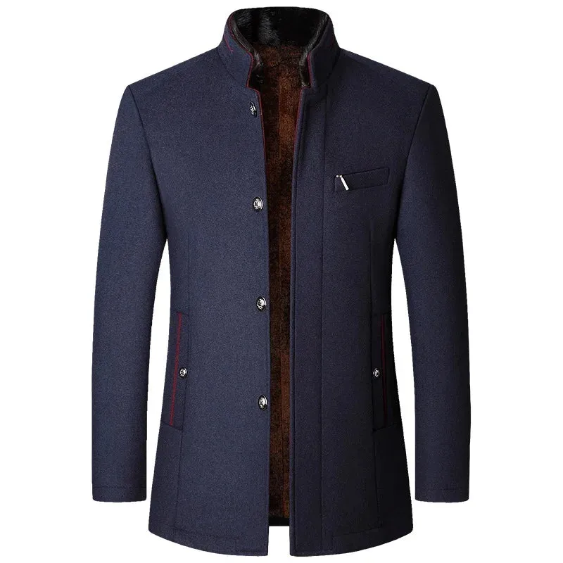 KENT DEVOÎR PRESTIGE WOOL OVERCOAT