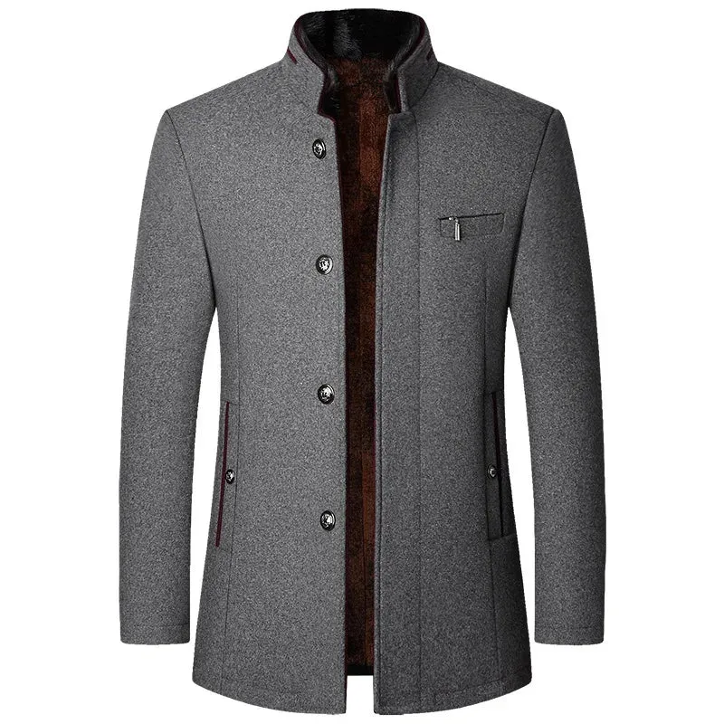 KENT DEVOÎR PRESTIGE WOOL OVERCOAT