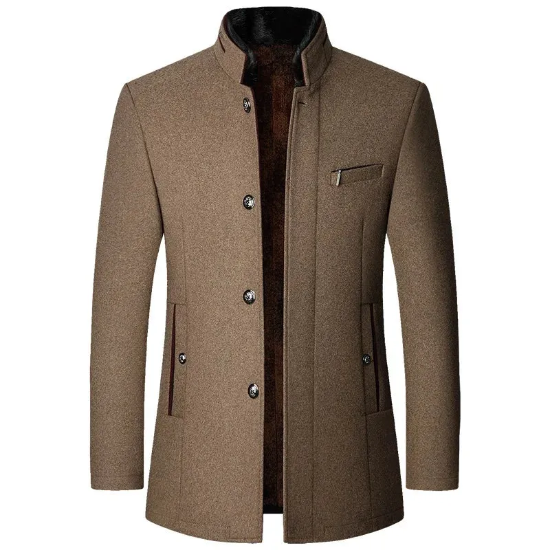 KENT DEVOÎR PRESTIGE WOOL OVERCOAT