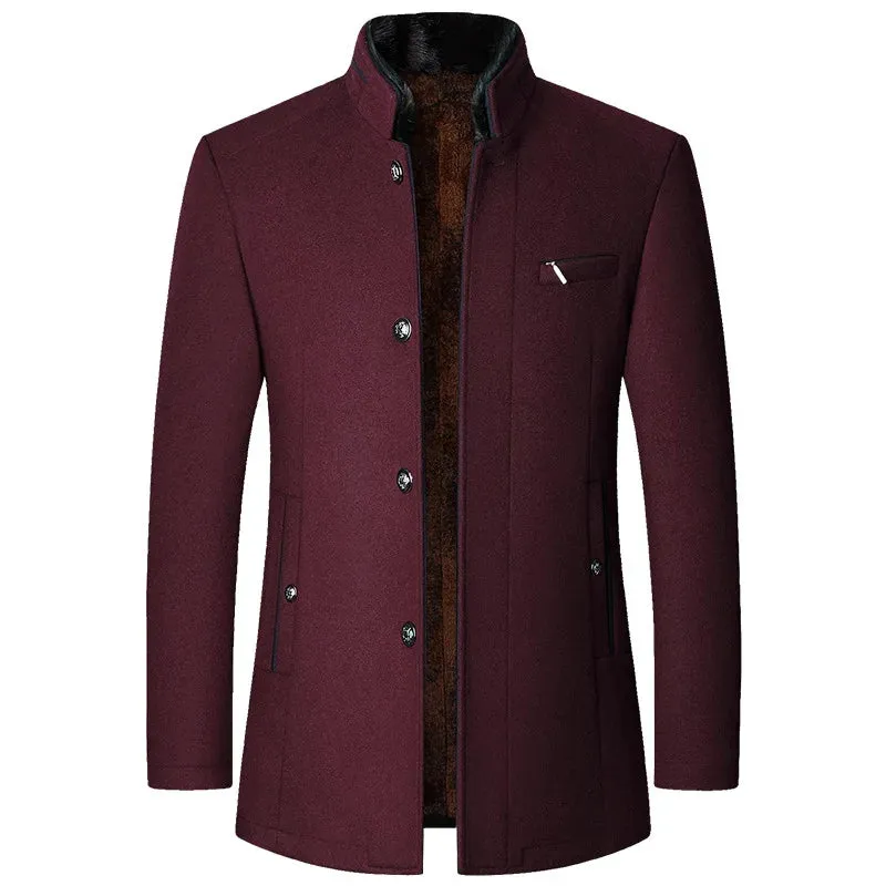 KENT DEVOÎR PRESTIGE WOOL OVERCOAT