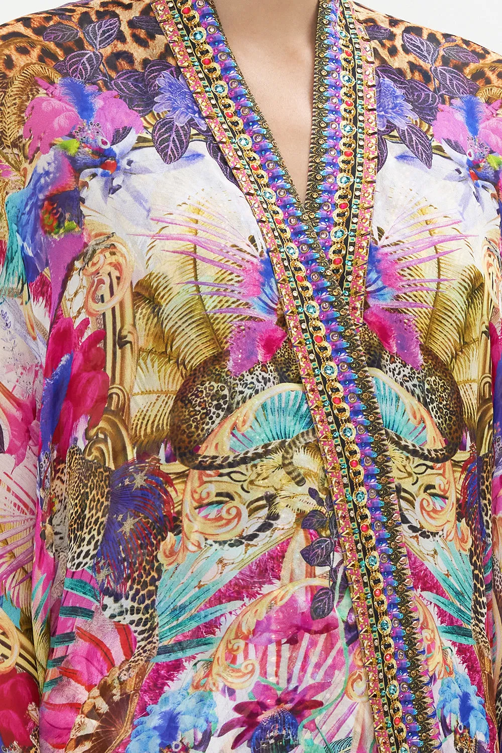 KIMONO LAYER WITH COLLAR MERRY GO ROUND