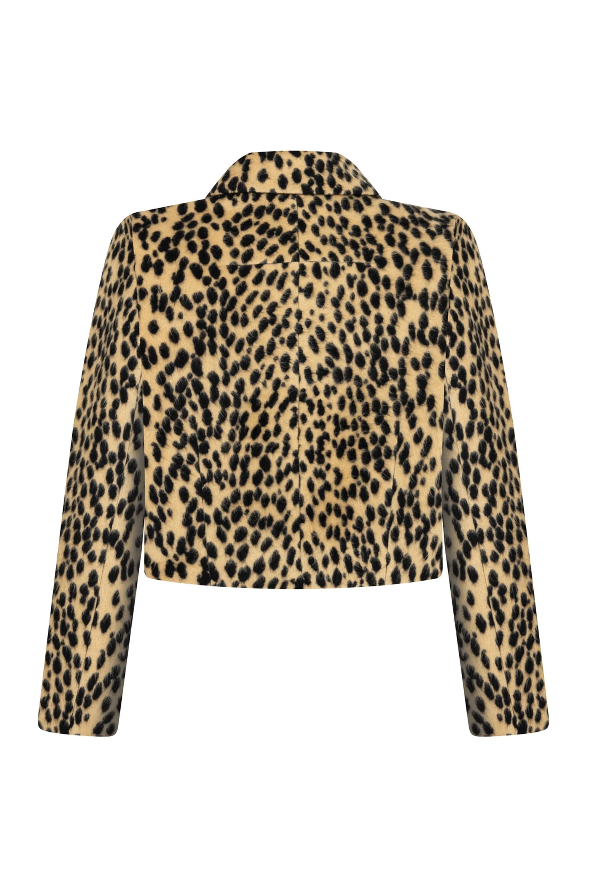 Leopard Crop Jacket