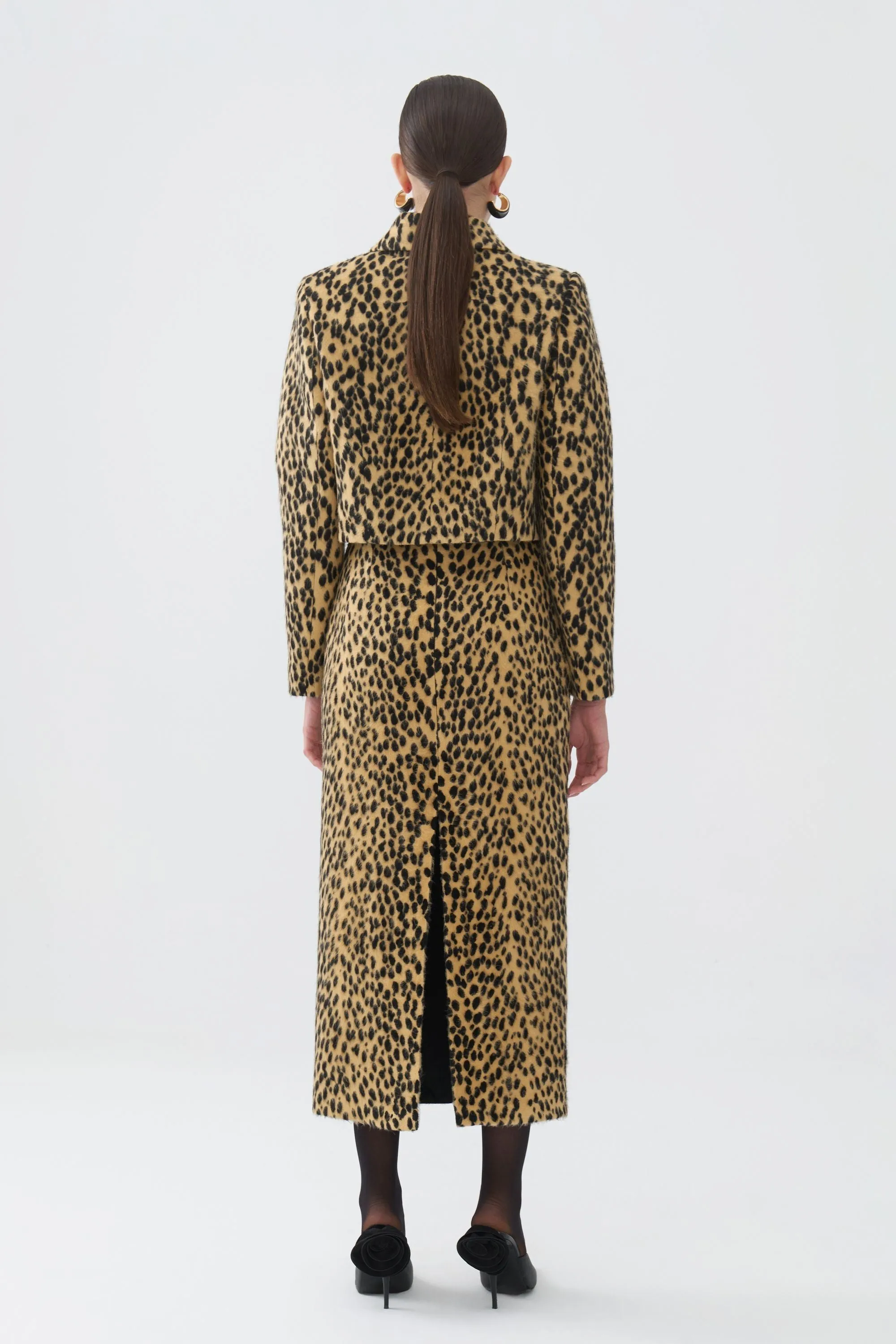 Leopard Crop Jacket