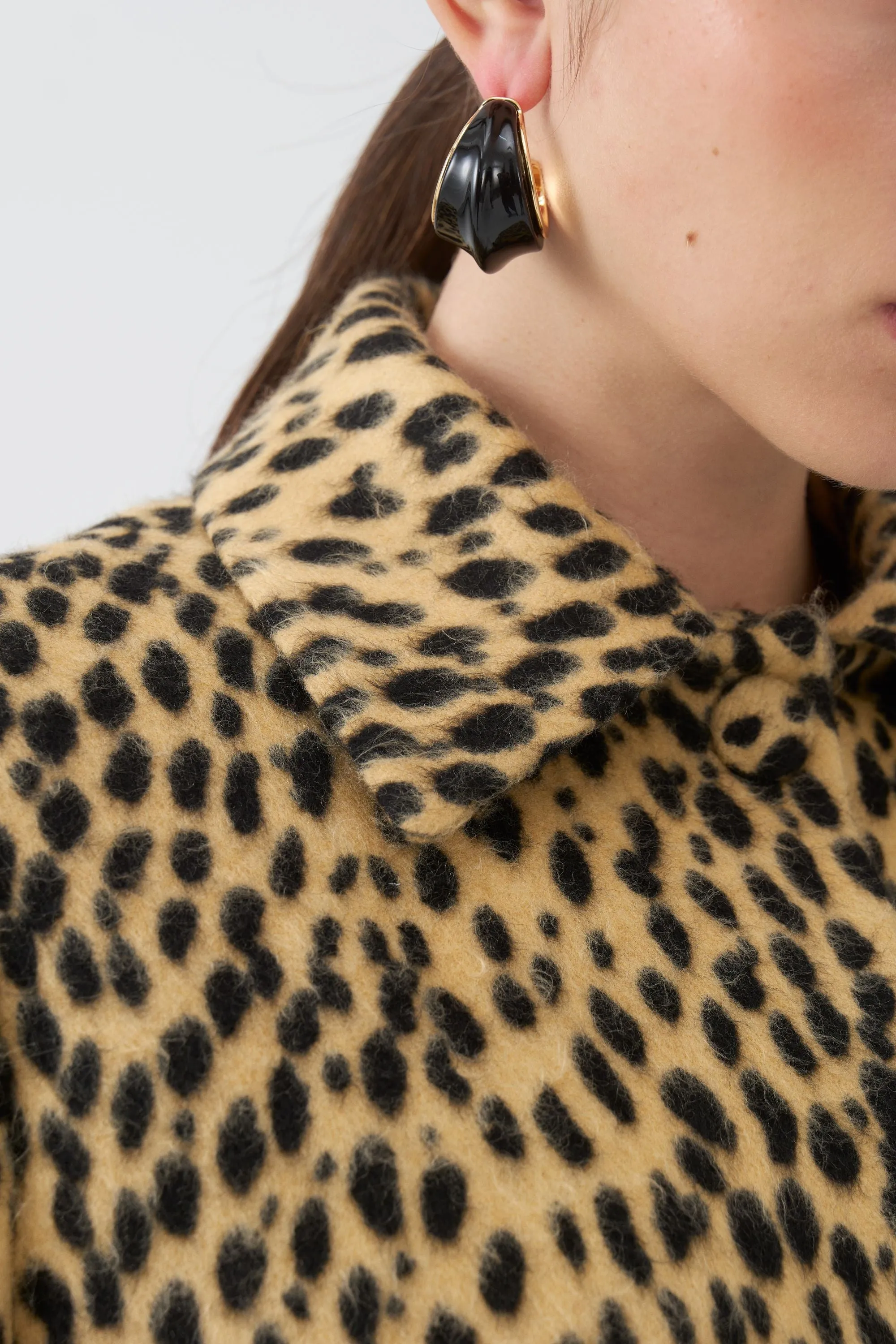 Leopard Crop Jacket