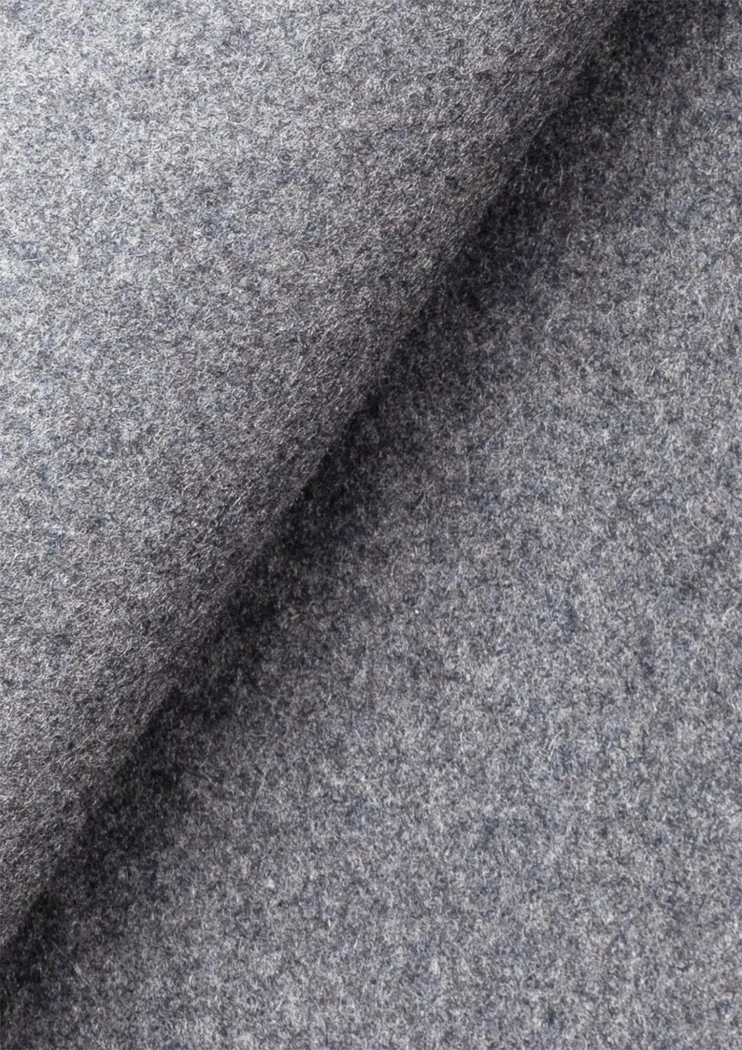 Light Grey Wool Classic Overcoat