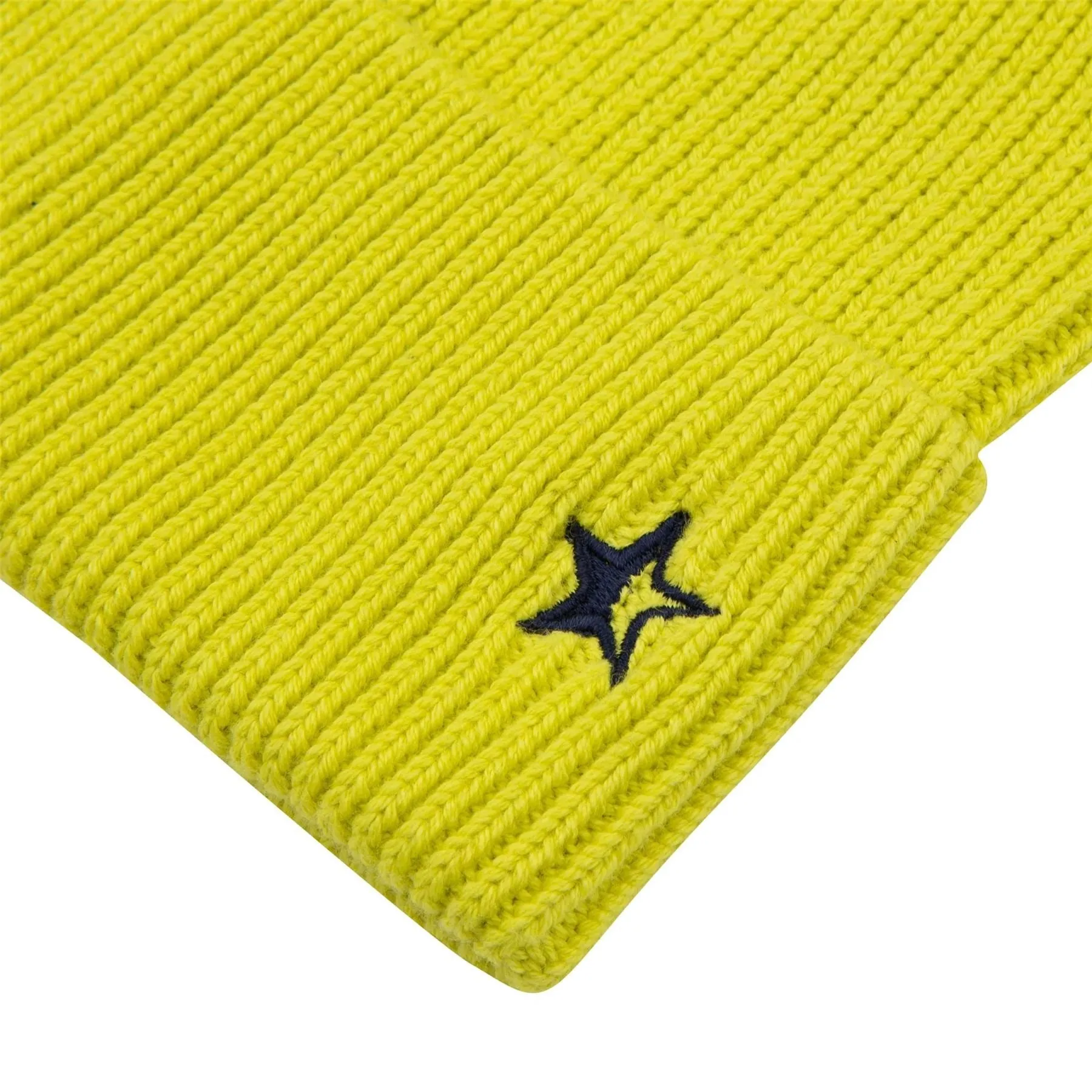 Luxe Star Beanie Neon Yellow - SS23