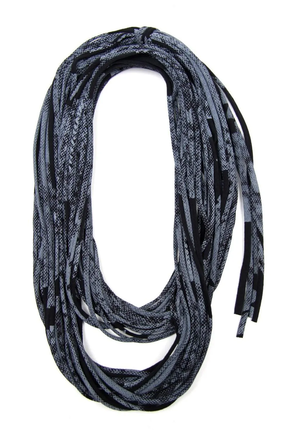Necklush Infinity Scarf / Black & White / Unisex