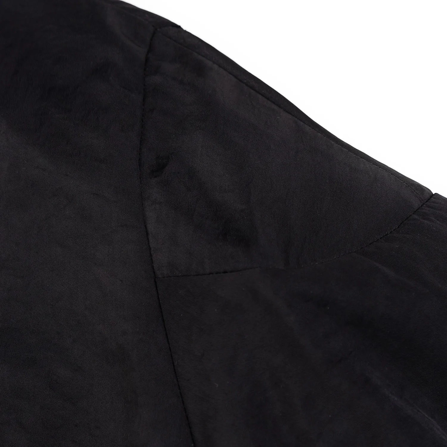 NEUTRAL SOCIETY CROPPED FLIGHT JACKET-BLACK
