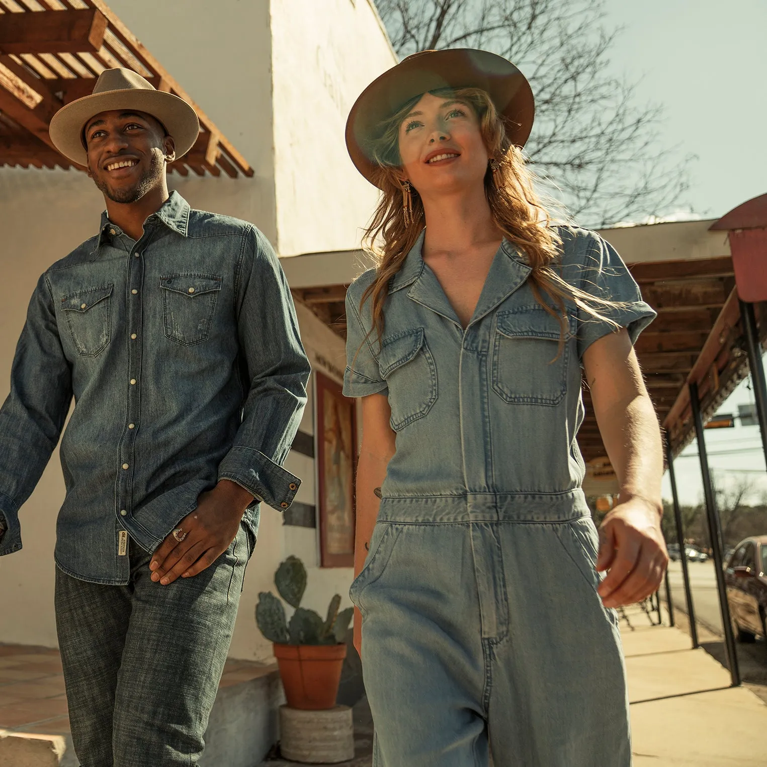 Notch Collar Jumpsuit