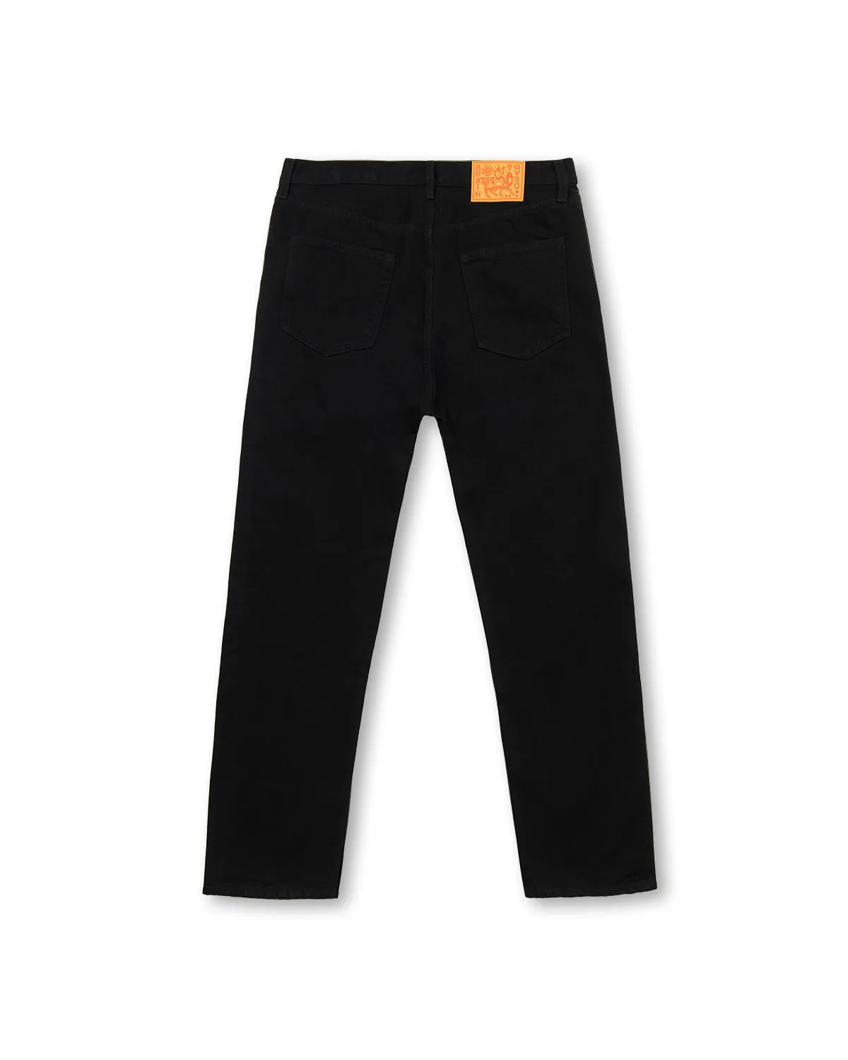 Off Planet Work Wear Straight Leg Denim - Rinsed Black