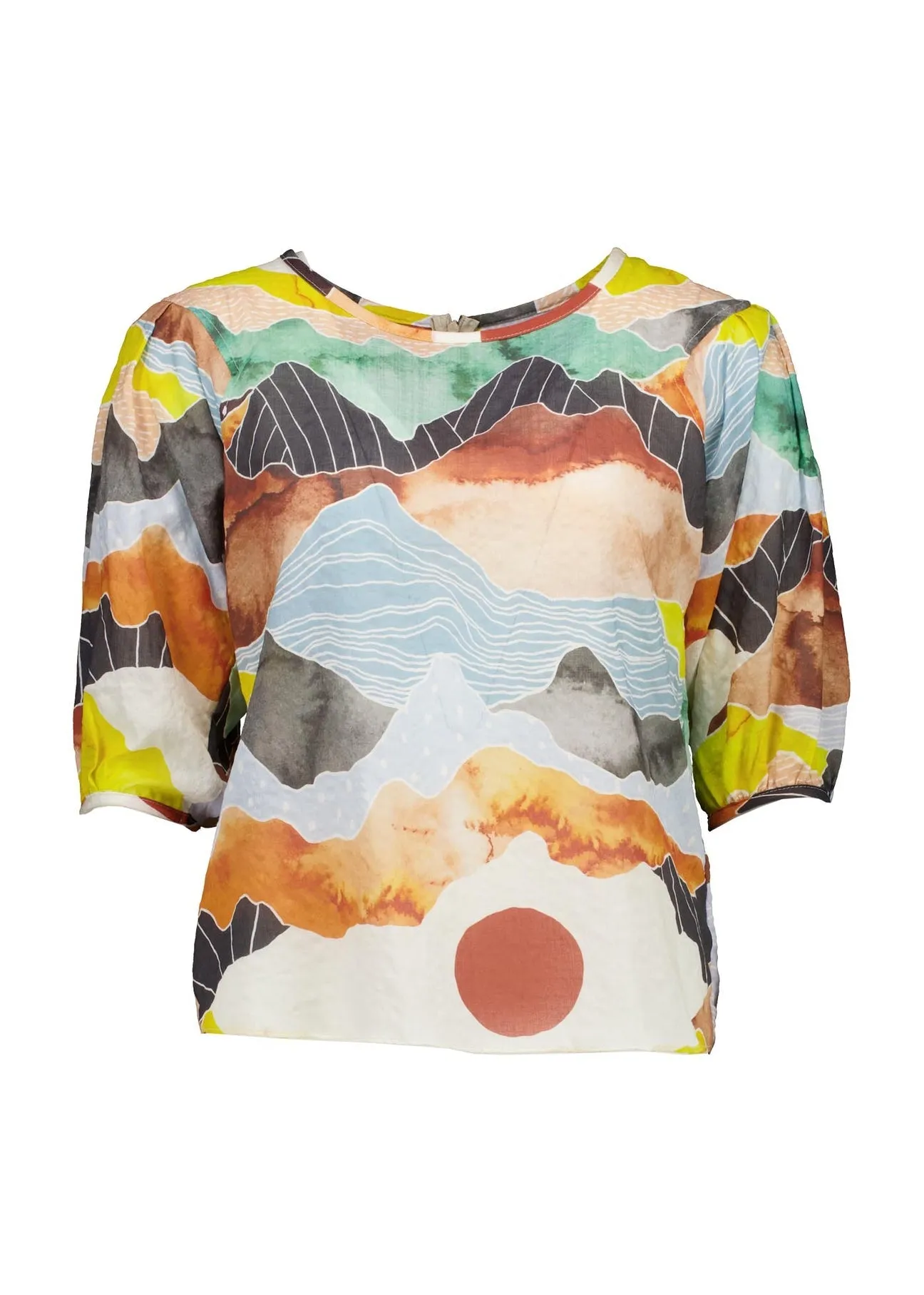 Olga de Polga Vista Blouse orange