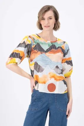 Olga de Polga Vista Blouse orange