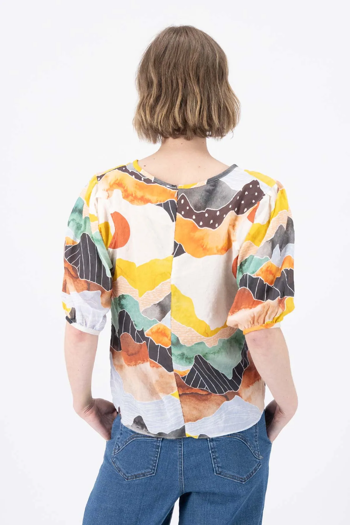 Olga de Polga Vista Blouse orange