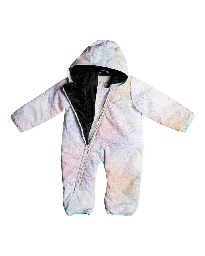 Roxy Rose Baby Jumpsuit - Bright White Splash - 2023