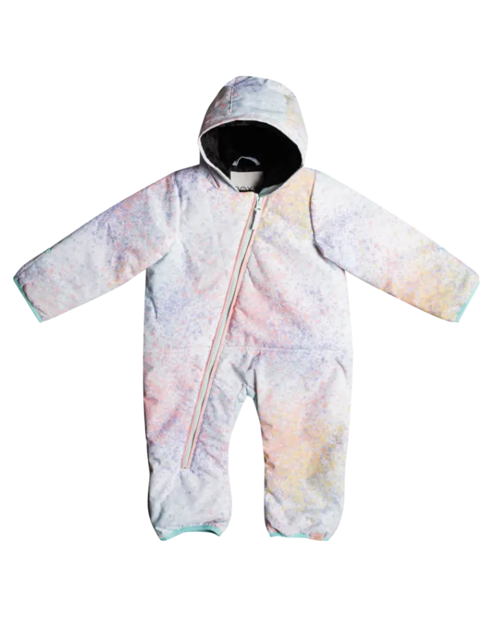 Roxy Rose Baby Jumpsuit - Bright White Splash - 2023