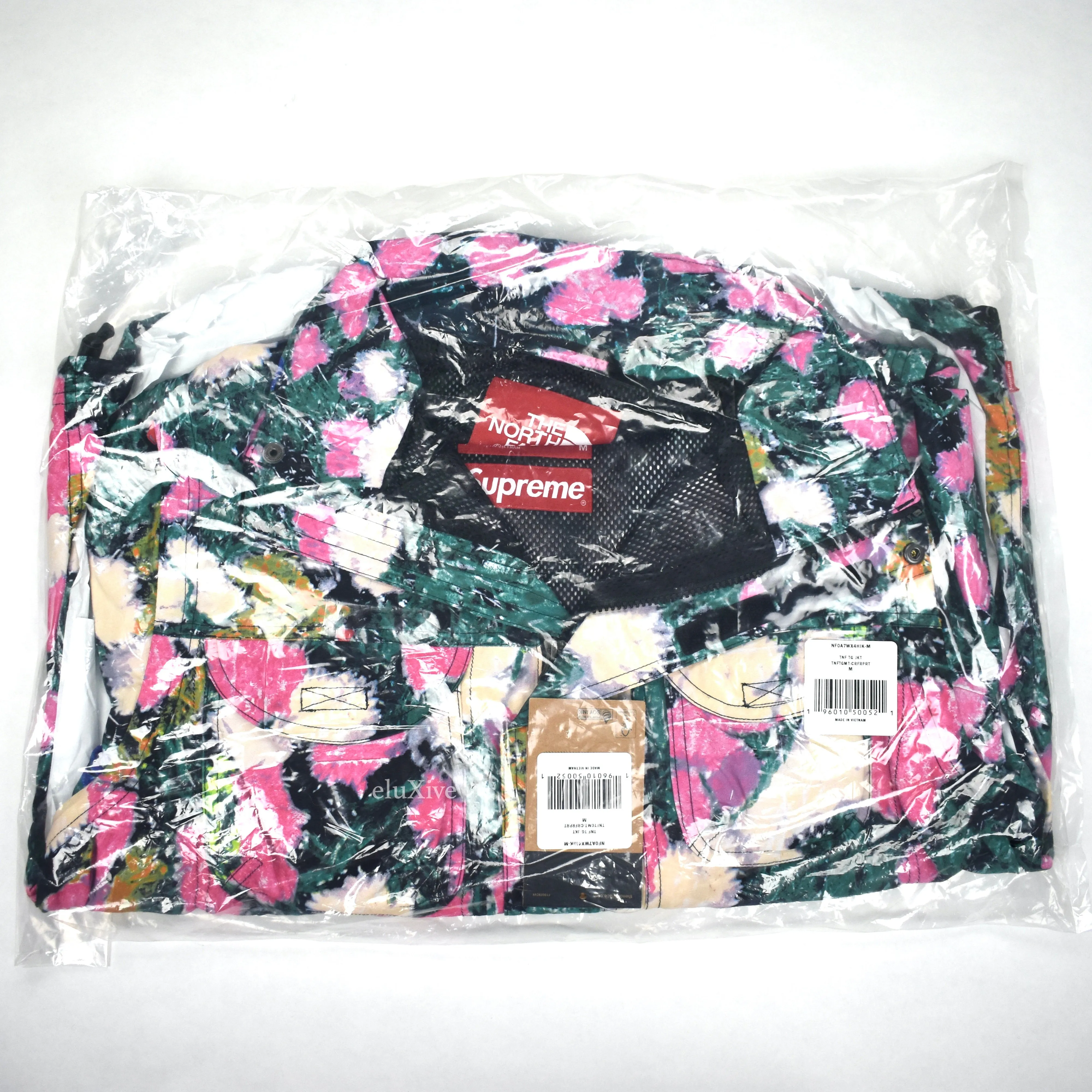 Supreme x The North Face - Flowers Print Trekking Convertible Jacket