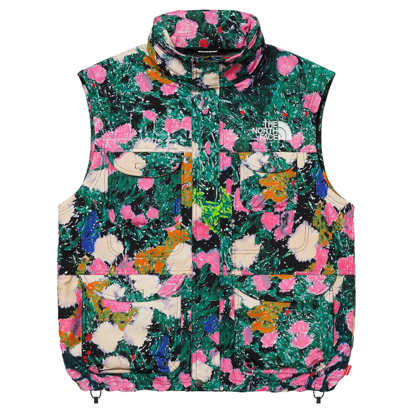 Supreme x The North Face - Flowers Print Trekking Convertible Jacket