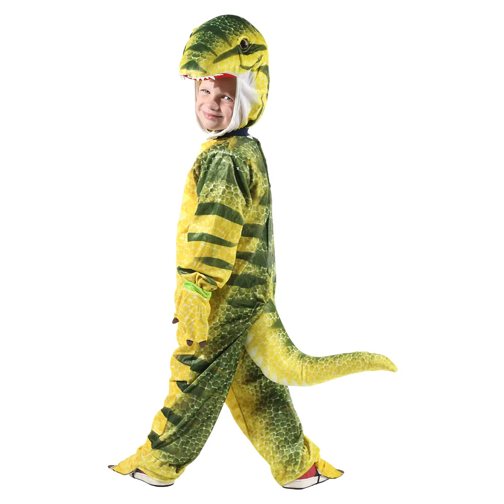 T-Rex Costume, Dinosaur jumpsuit Jumpsuit for Toddler and Child Halloween Dress Up Party