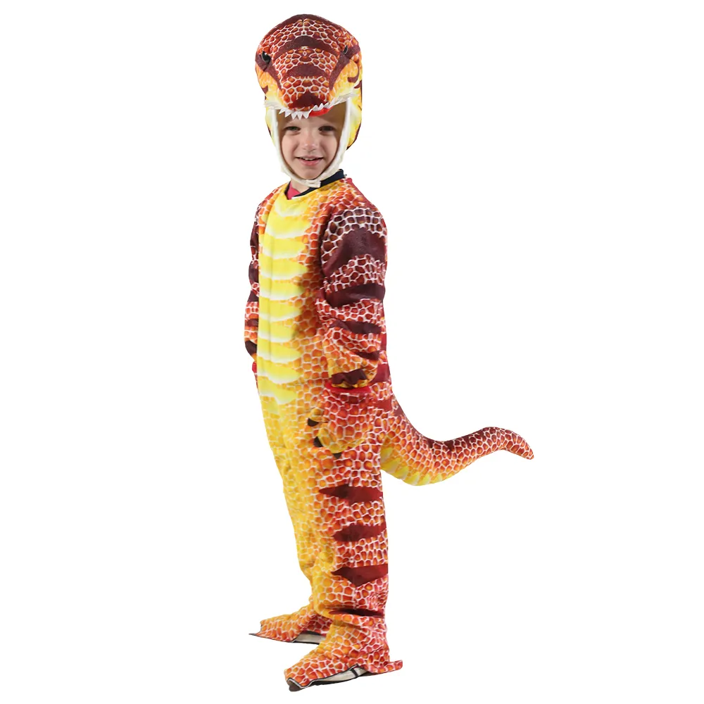 T-Rex Costume, Dinosaur jumpsuit Jumpsuit for Toddler and Child Halloween Dress Up Party