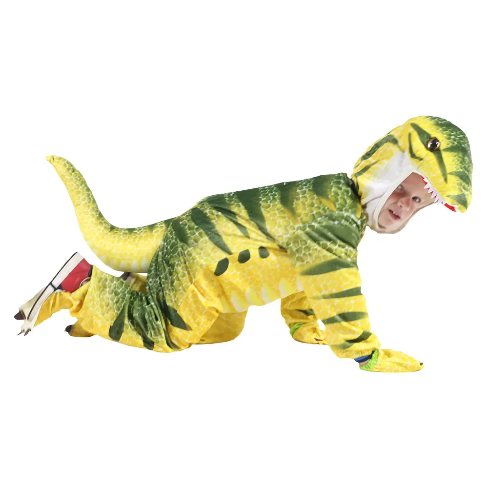 T-Rex Costume, Dinosaur jumpsuit Jumpsuit for Toddler and Child Halloween Dress Up Party