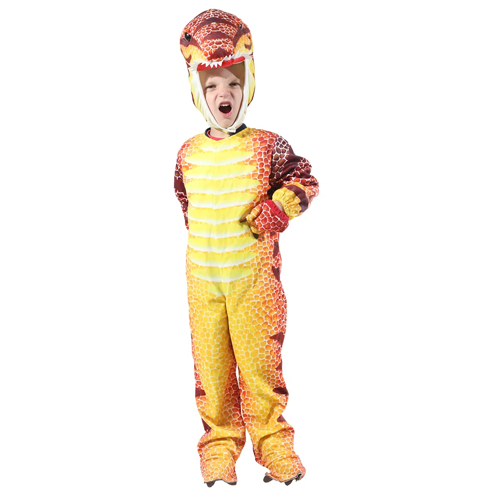T-Rex Costume, Dinosaur jumpsuit Jumpsuit for Toddler and Child Halloween Dress Up Party