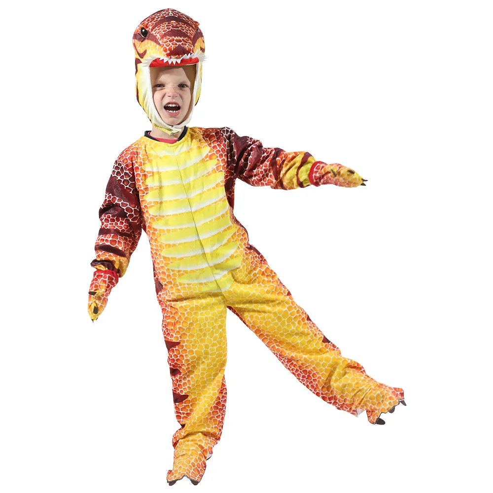 T-Rex Costume, Dinosaur jumpsuit Jumpsuit for Toddler and Child Halloween Dress Up Party