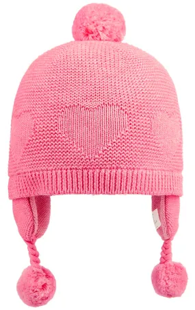 Toshi - Organic Earmuff Heart - Fuschia