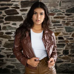 Women's Leather Jacket | KC Leather - Flavia