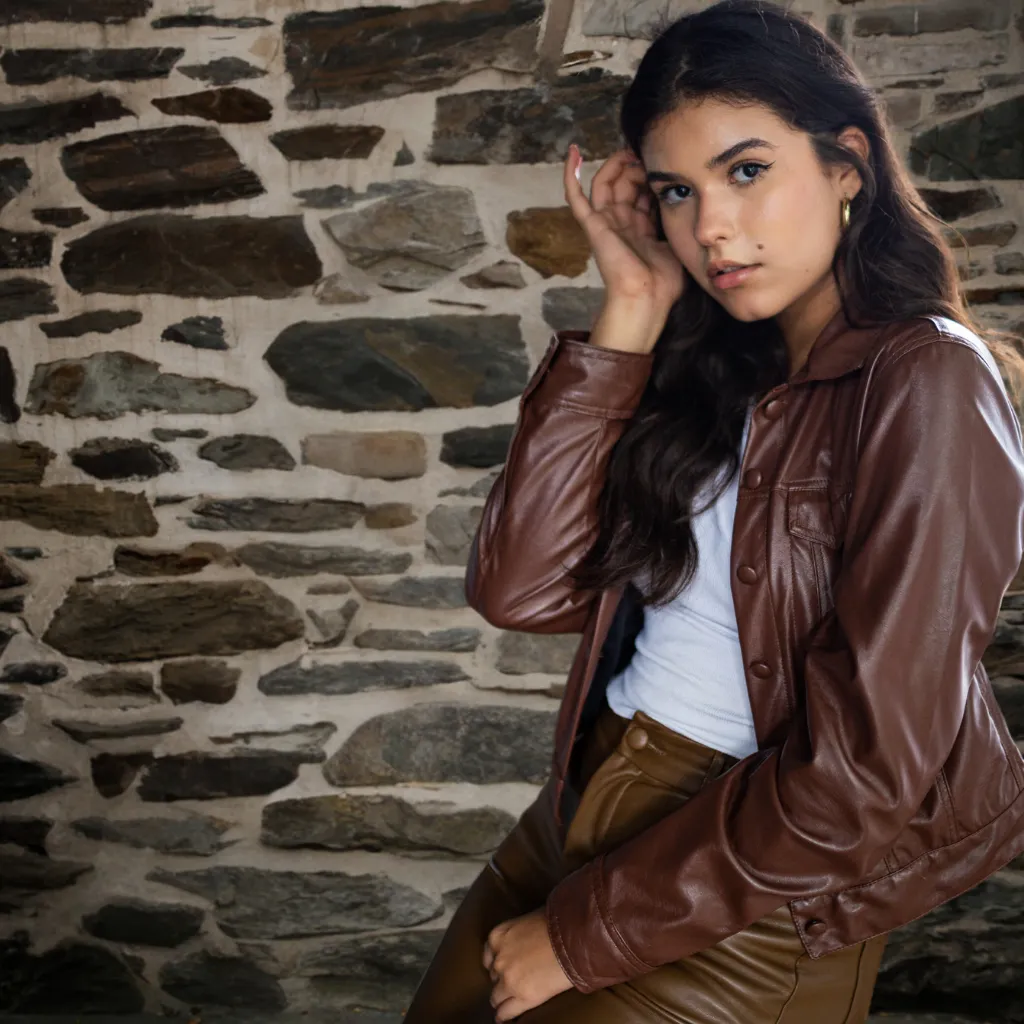 Women's Leather Jacket | KC Leather - Flavia